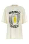 shaped salon de couture semi-transparent jersey t-shirt