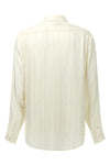 the gucci shirt defines contemporary tailoring through a fluid and luminous silh