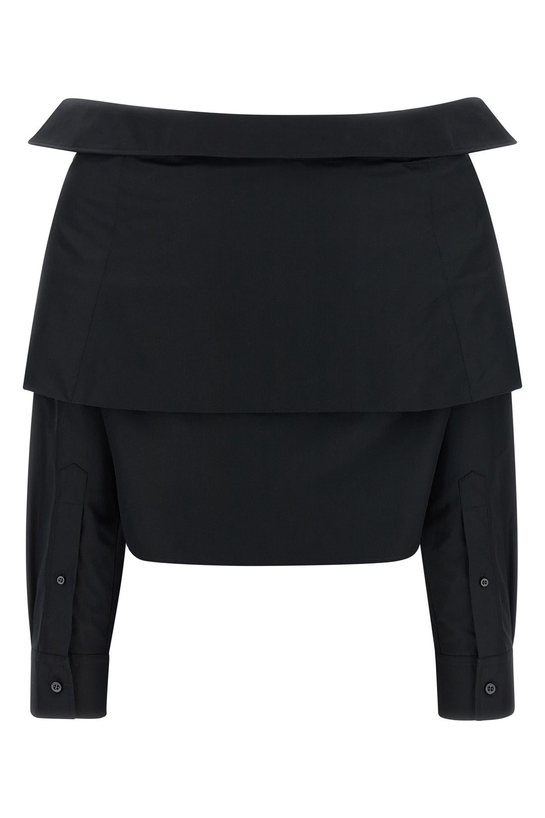 BALENCIAGA 34 sustained cotton shirt