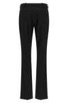 sartoriali slim tailored pants in stretch wool twill