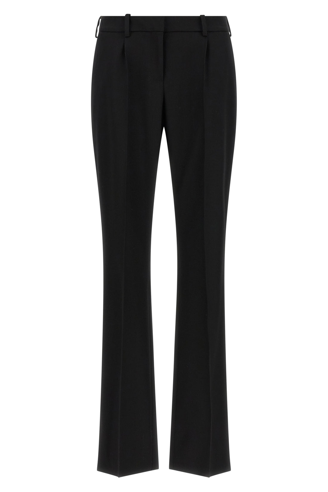 BALENCIAGA 34 sartoriali slim tailored pants in stretch wool twill