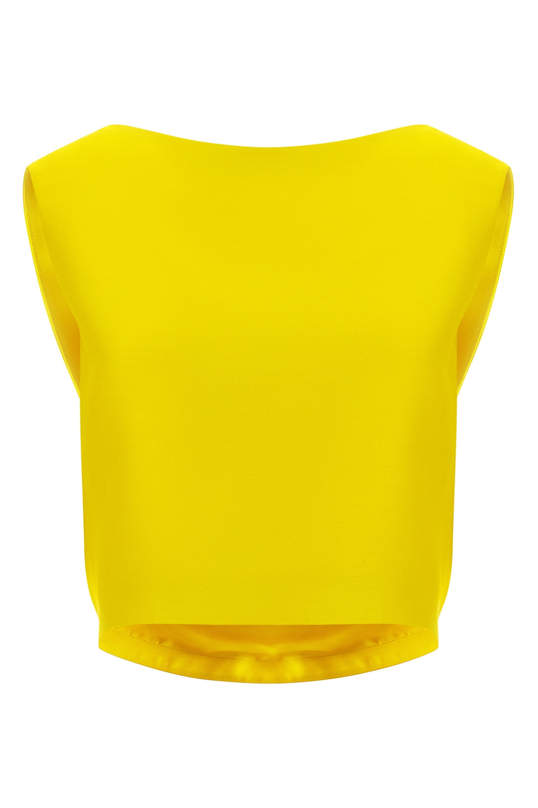BALENCIAGA 36 the balenciaga draped back top presents a rigorous study of sculptural contrasts