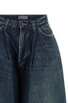 balenciaga denim pants redefine the codes of streetwear