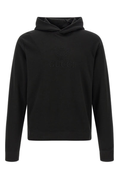 the gucci sweatshirt bases the codes of casual dress in absolute luxury