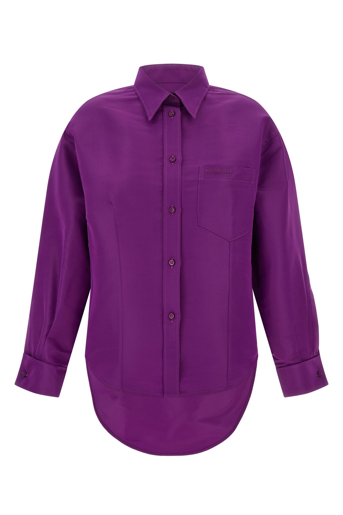 the balenciaga shirt redefines traditional tailoring through a contemporary and
