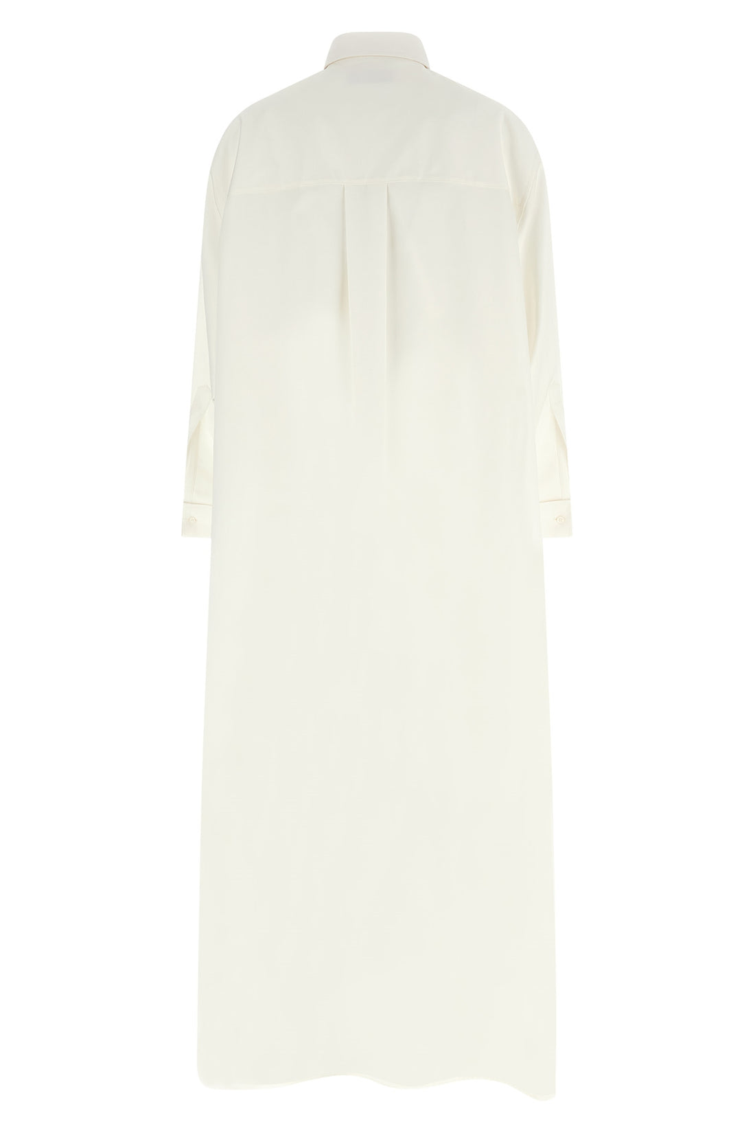 BALENCIAGA 32 silk poplin and cotton organza shirt