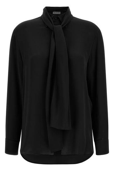 silk georgette shirt
