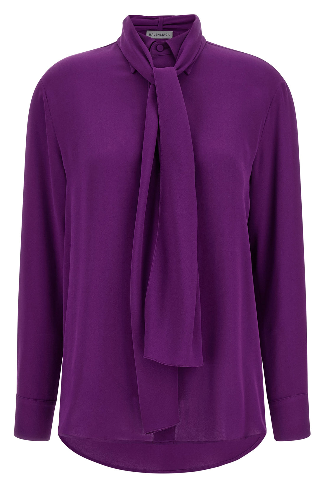 BALENCIAGA 34 silk georgette shirt