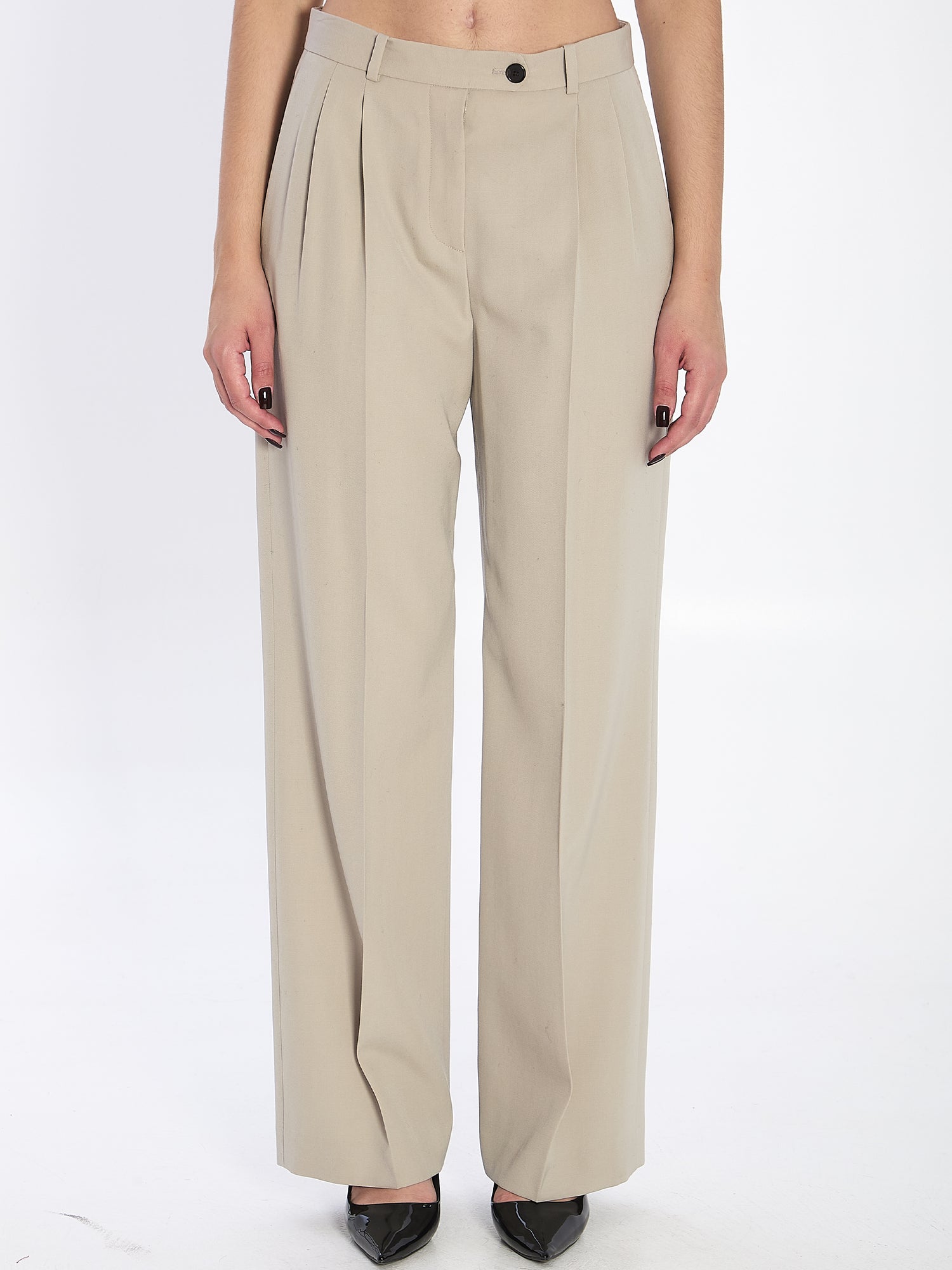 THE ROW 02 virgil trousers in virgin wool 
