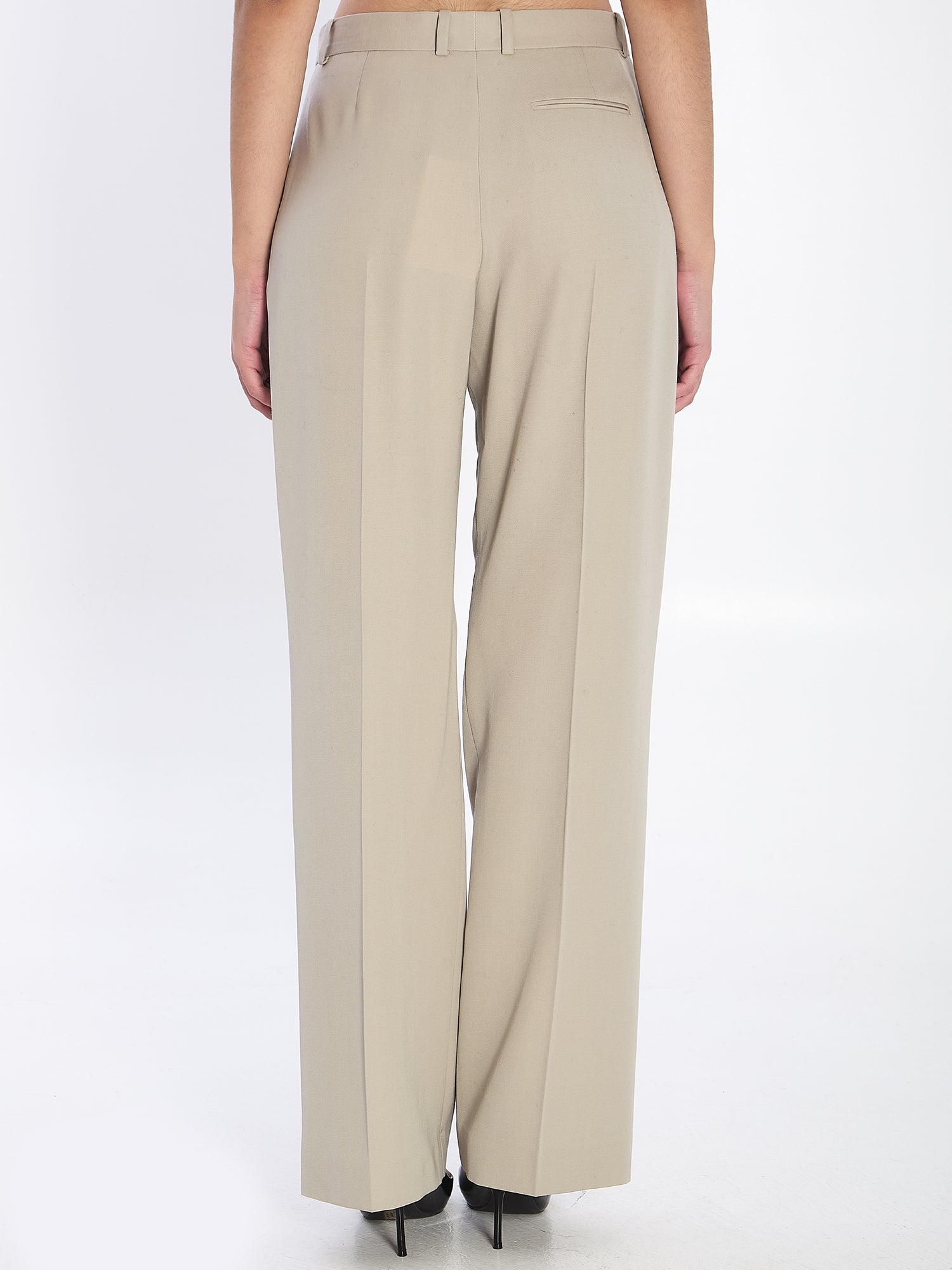 THE ROW 02 virgil trousers in virgin wool 