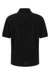 the black gucci polo shirt