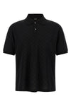 the black gucci polo shirt