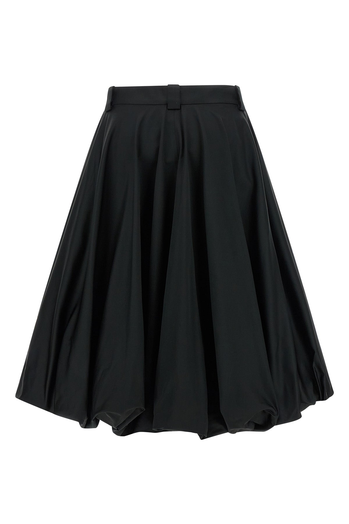 bermuda shorts in shiny silk blend