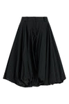 bermuda shorts in shiny silk blend