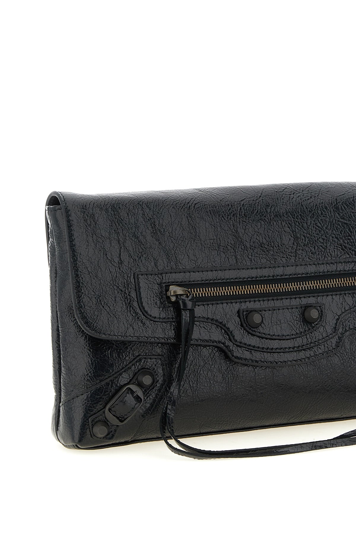 the balenciaga le city clutch embodies the unmistakable aesthetics of the mais