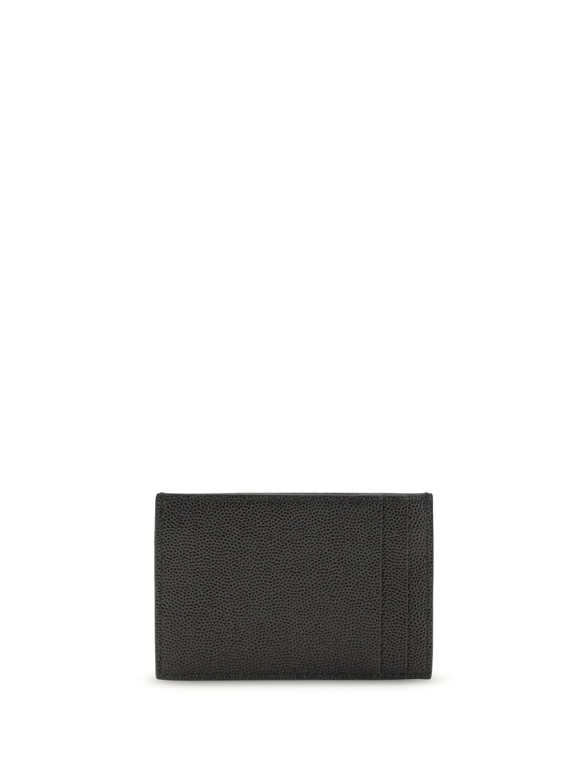 SAINT LAURENT OS micro-grain leather wallet