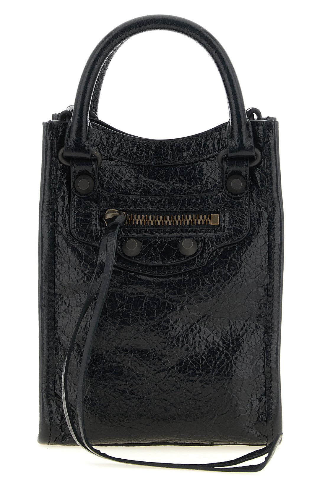 BALENCIAGA OS the balenciaga le city tote mobile phone bag translates the maisons iconic moto