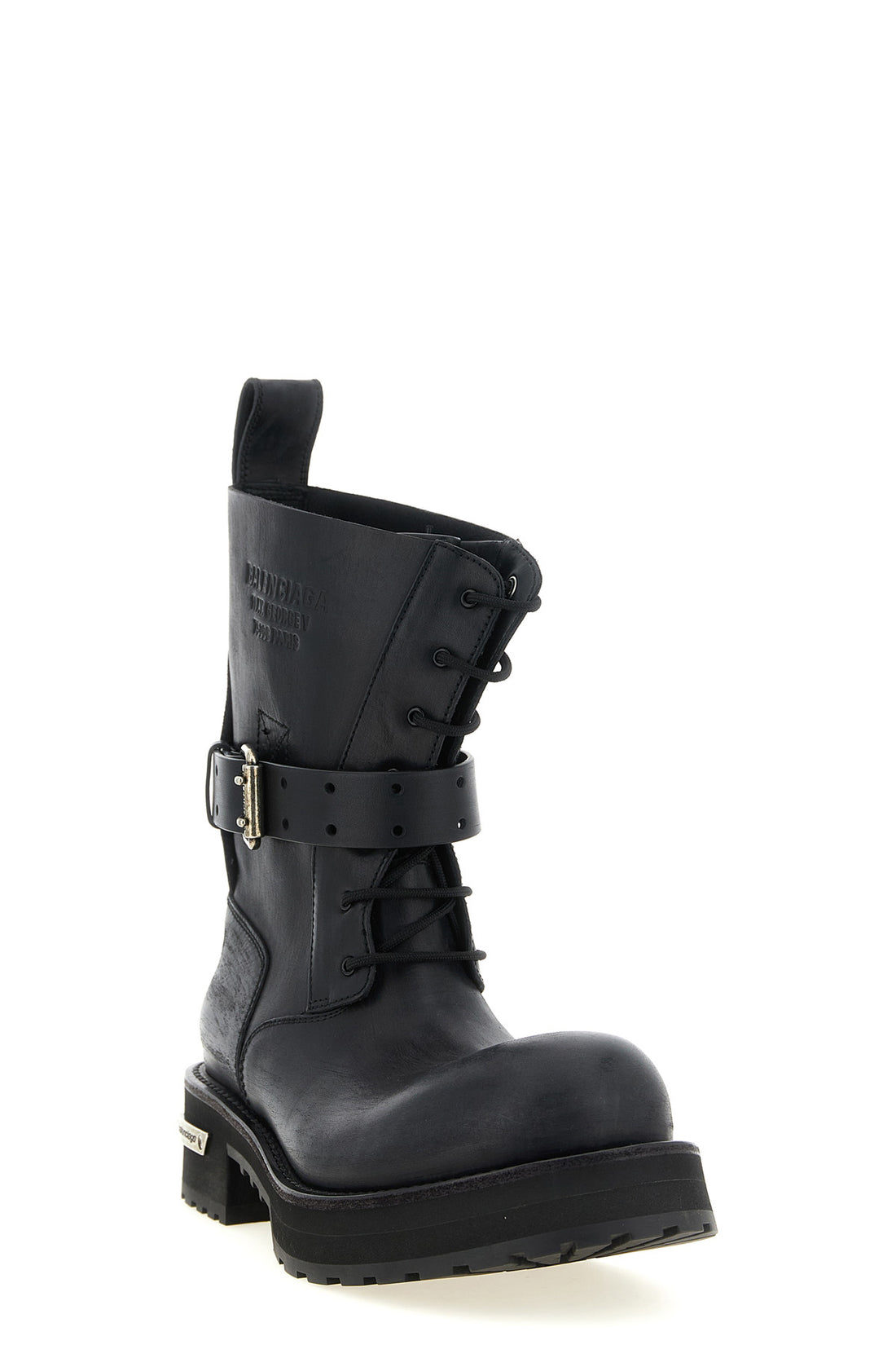 BALENCIAGA 41 the balenciaga venom bootie laceup laceup ankle boots