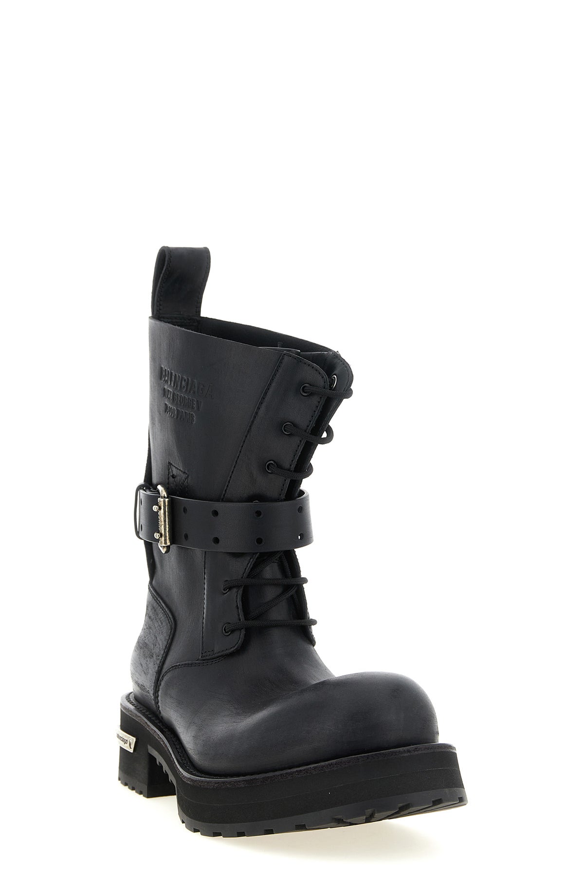 the balenciaga venom bootie laceup laceup ankle boots