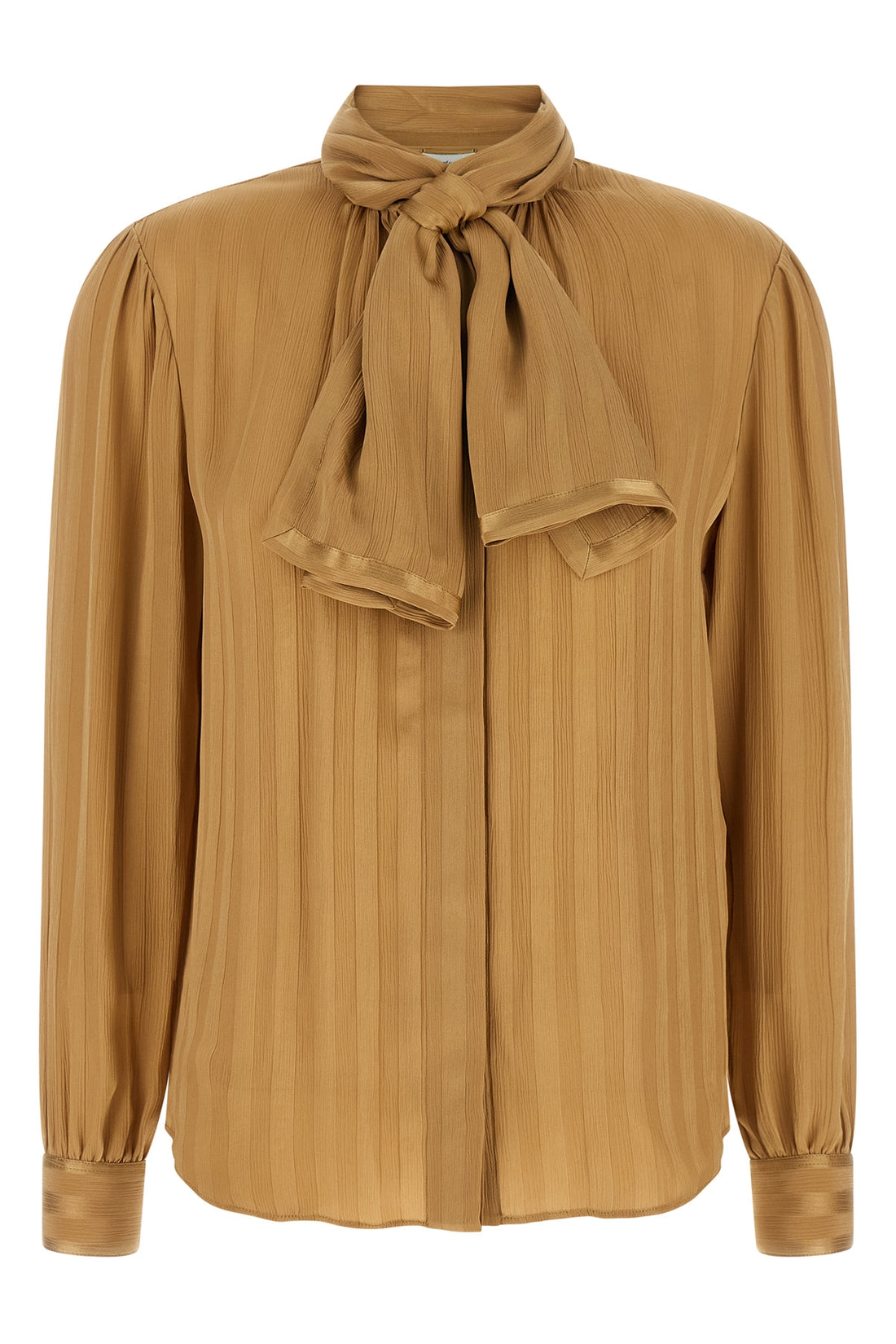 SAINT LAURENT 36 the saint laurent blouse defines fluid elegance through impeccable sartorial con