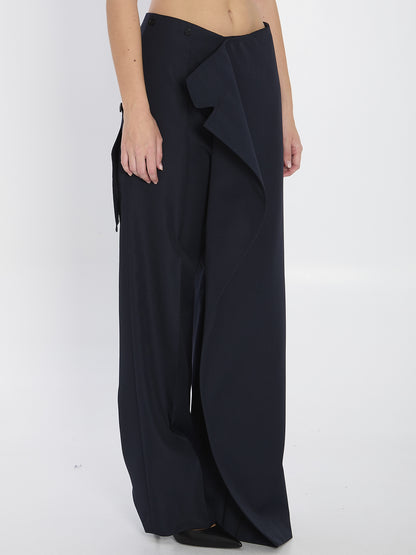 JEAN PAUL GAULTIER 36 pantaskirt with trench details