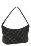 the lady lunetta shoulder bag by gucci defines a compact crescent shape through