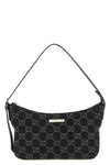 the lady lunetta shoulder bag by gucci defines a compact crescent shape through