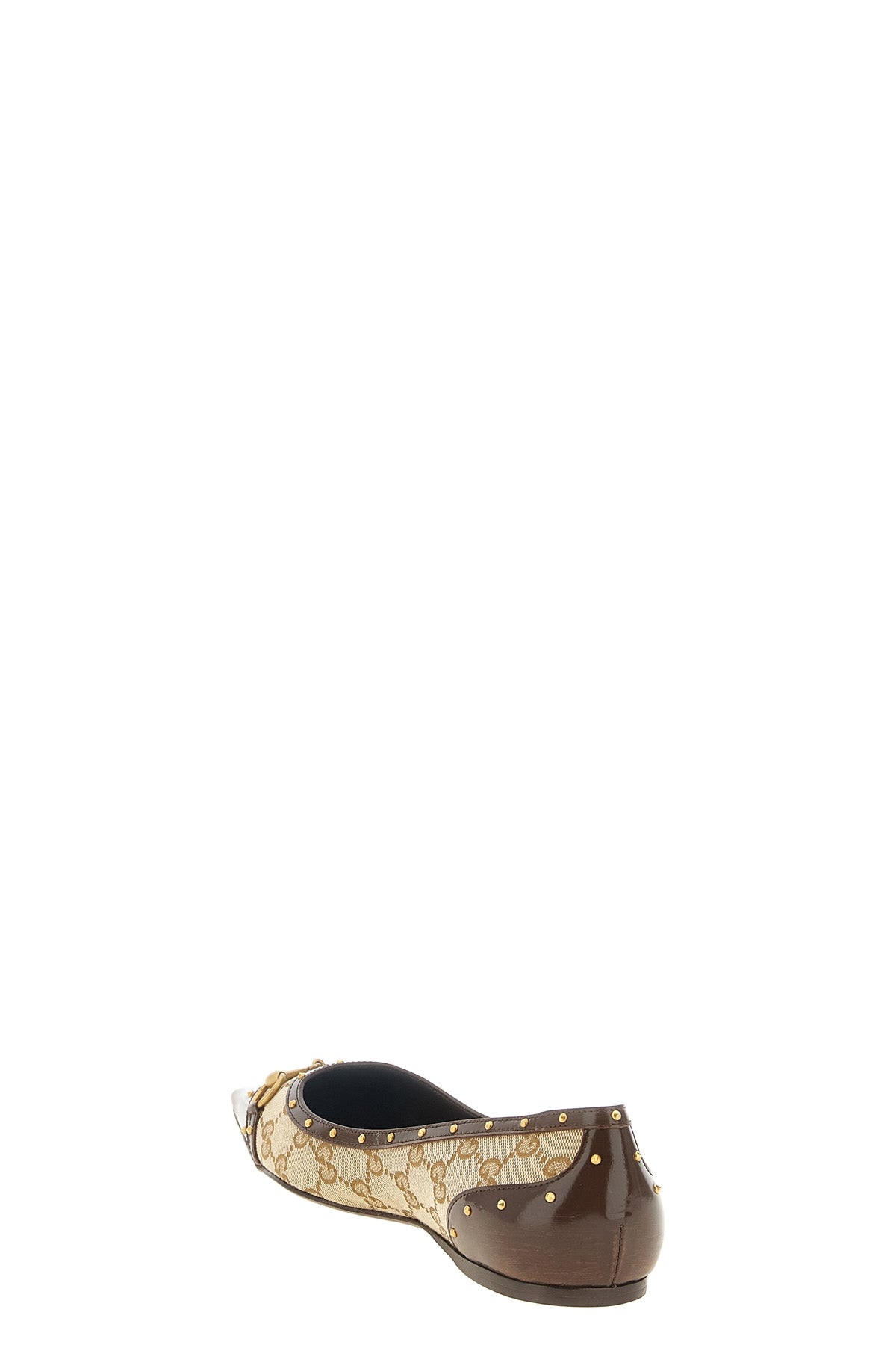 gucci savoy gg fabric ballet flats blends the maisons heritage