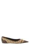 gucci savoy gg fabric ballet flats blends the maisons heritage