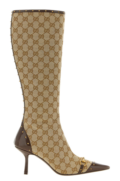 guccis savoy high boot redefines luxury footwear through a tapered silhouette