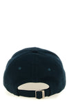 the saint laurent letterman baseball cap in structured cotton gabardine