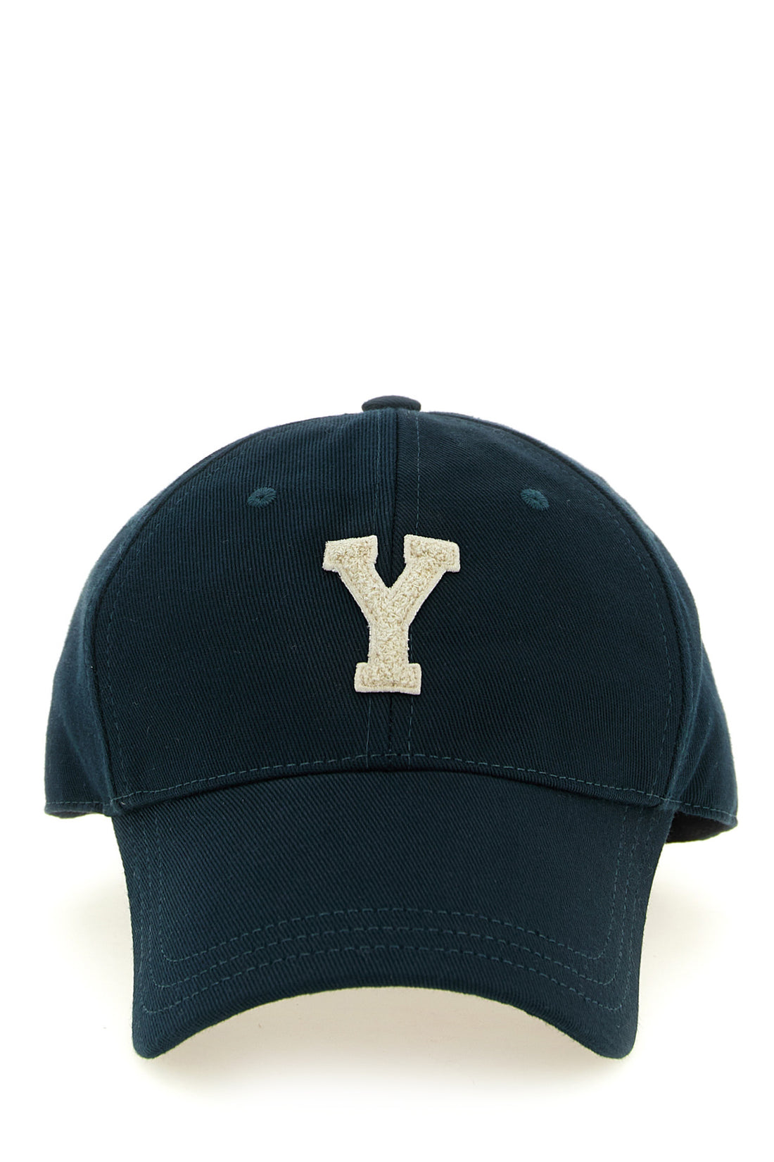 SAINT LAURENT 57 cm the saint laurent letterman baseball cap in structured cotton gabardine