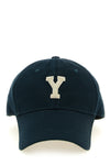 the saint laurent letterman baseball cap in structured cotton gabardine