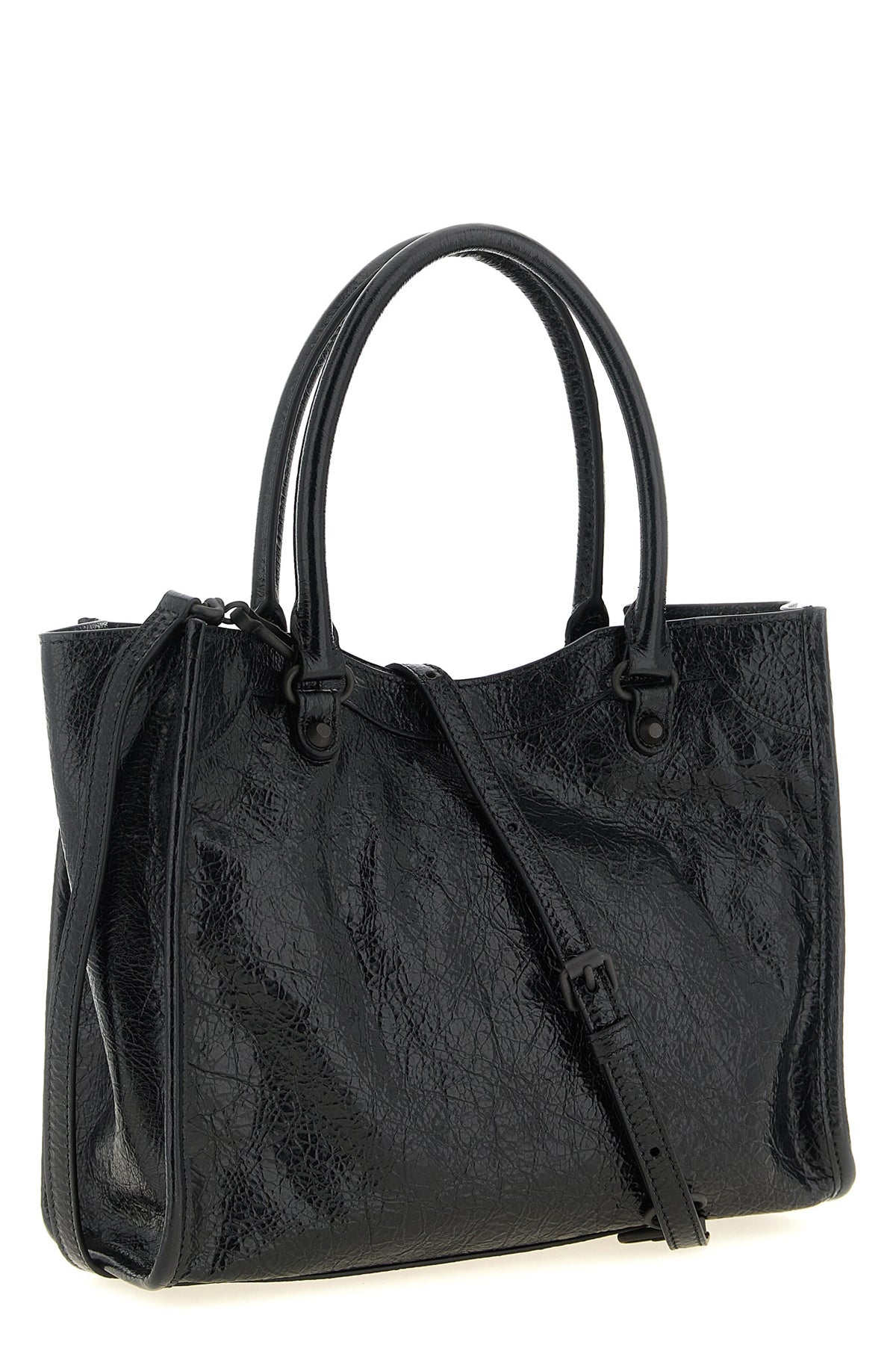 the balenciaga le city tote mini handbag is meticulously