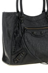 the balenciaga le city tote mini handbag is meticulously