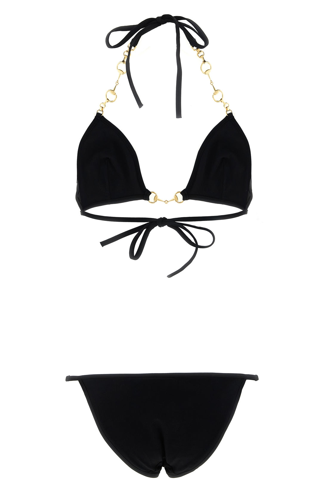 GUCCI L the gucci bikini redefines the seaside aesthetic through a sartorial constructio