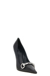 gucci boulevard pumps define a rigorous silhouette through a geometric and sha