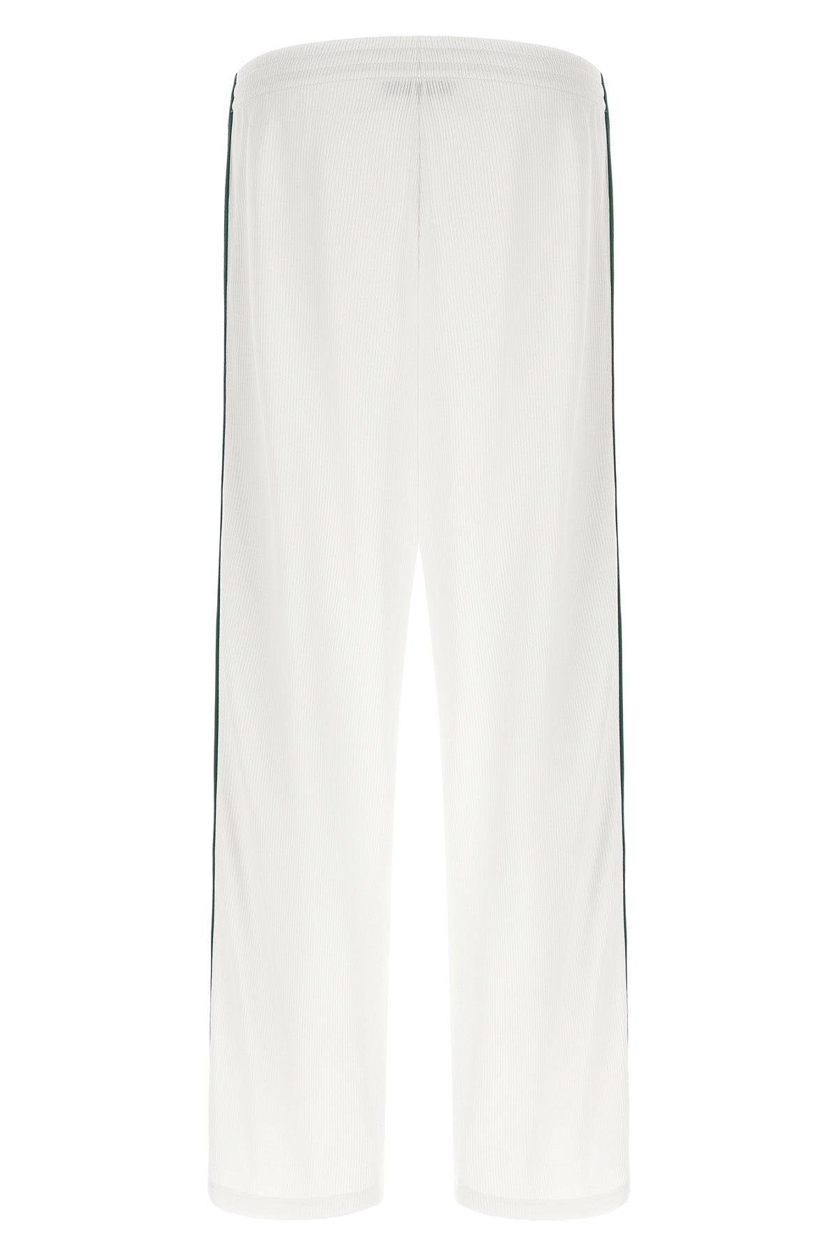 gucci leisure pants redefine everyday wear through a structured construction in