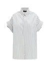 cuffed sleeve shirt