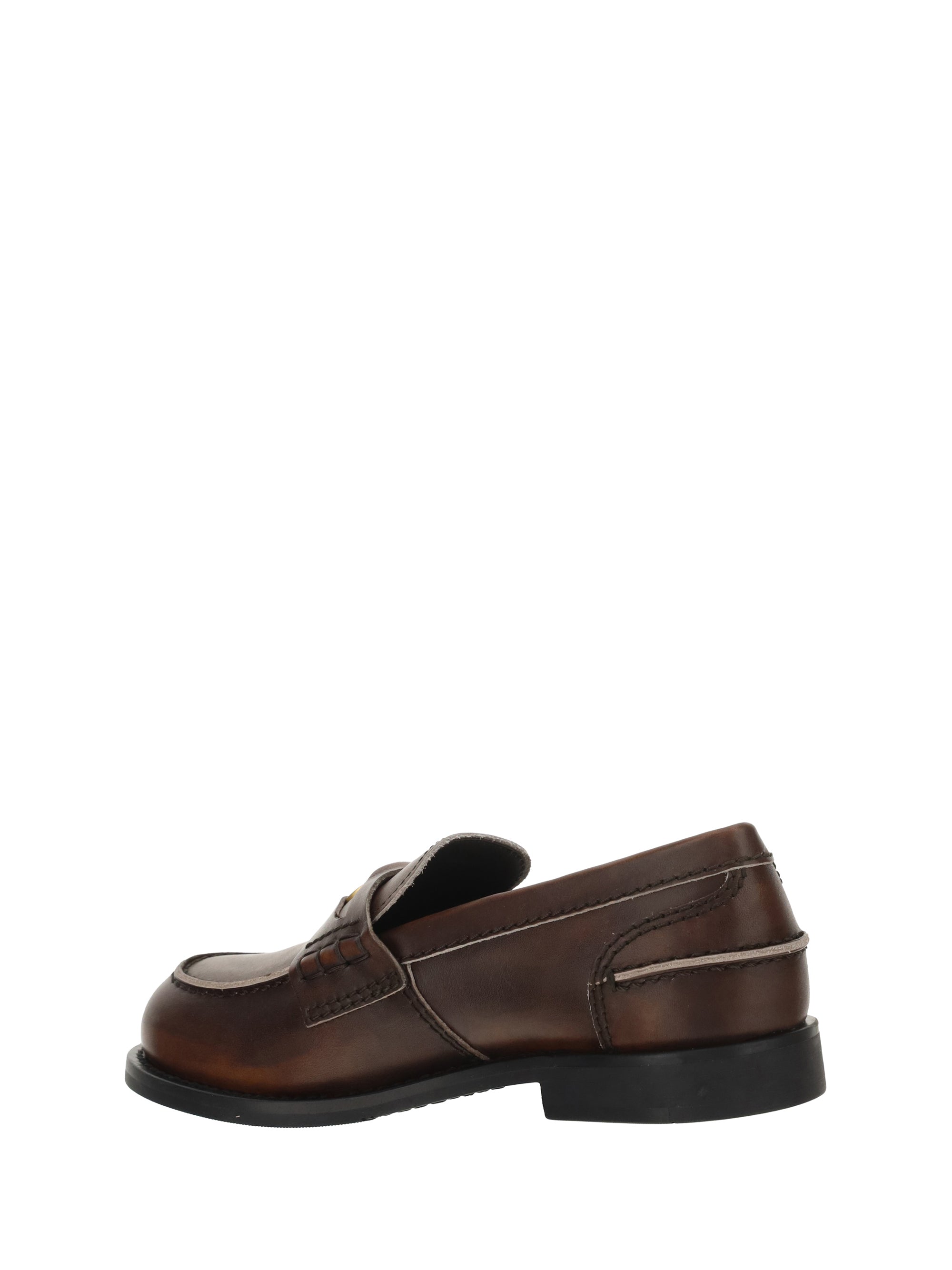 leather loafers