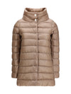 midi down jacket
