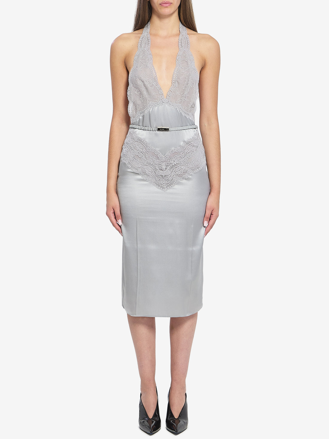 GUCCI S silk satin dress