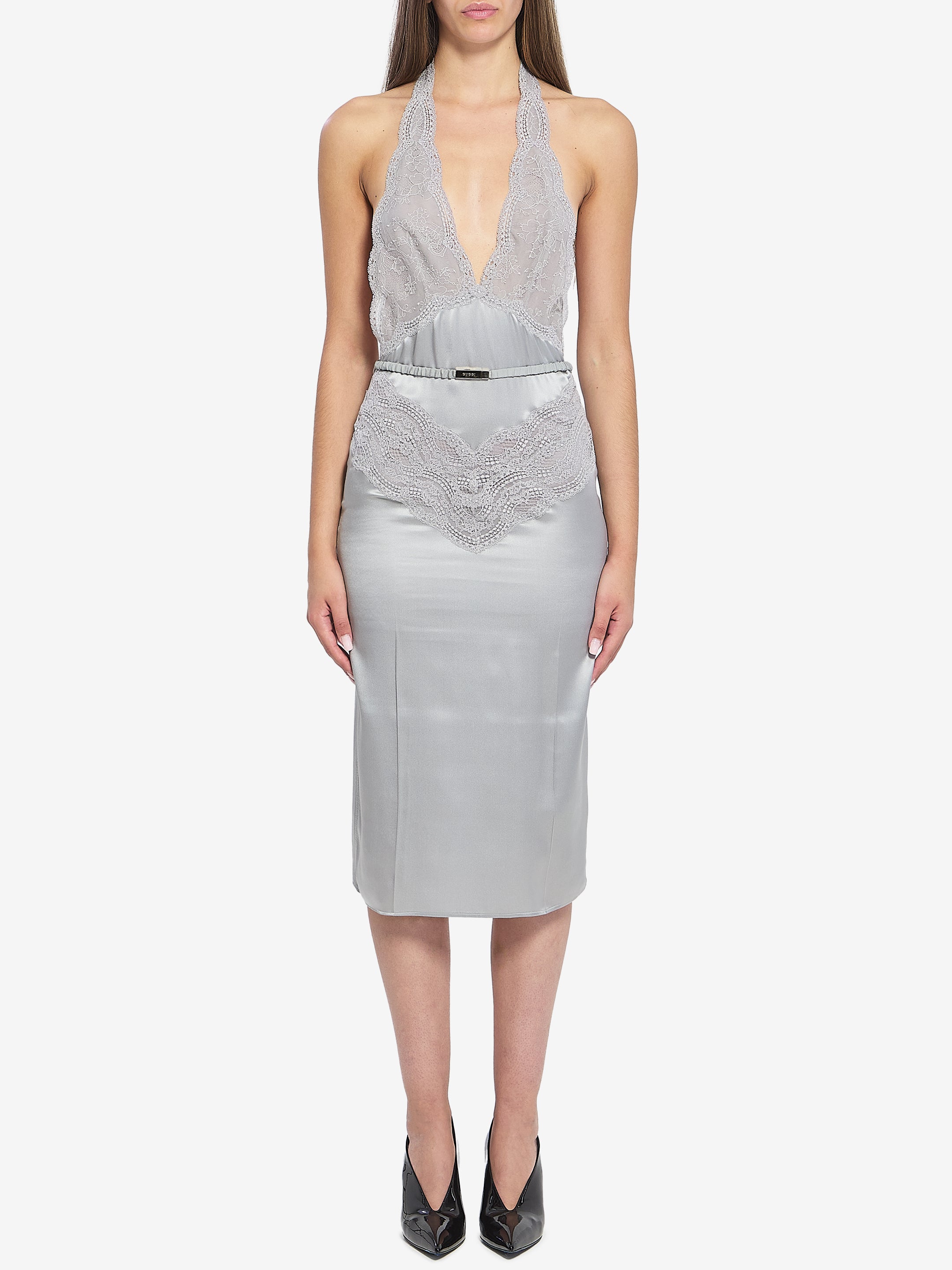 GUCCI S silk satin dress