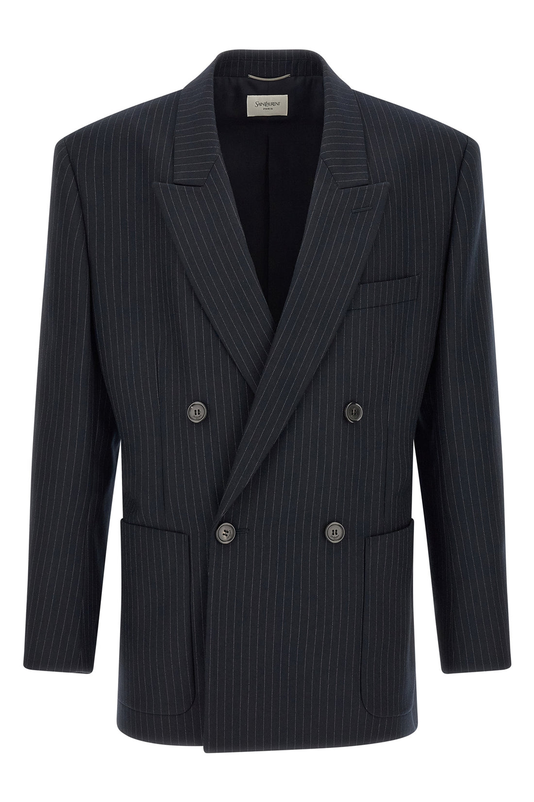 SAINT LAURENT 50 the saint laurent virgin wool gabardine blazer