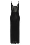 the saint laurent black long dress exemplifies the maisons mastery in sensual a