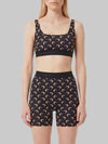 recycled moon jersey sport bra