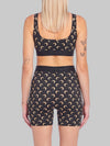 recycled moon jersey sport bra