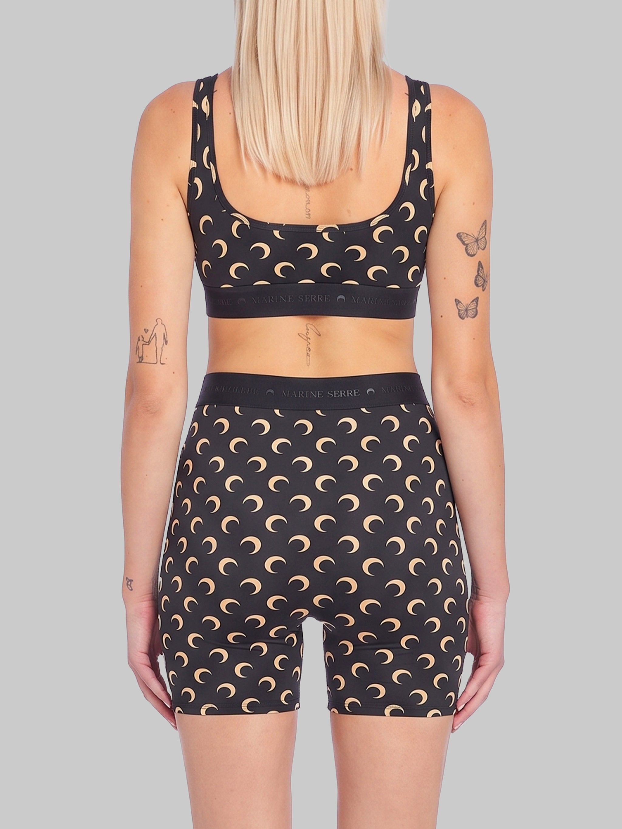 recycled moon jersey sport bra