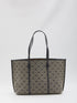 TORY BURCH OS perry t monogram shopping bag 