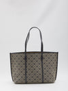 perry t monogram shopping bag